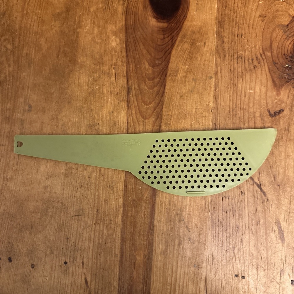 Remembrance Green Pot Strainer featuring Tony The Tiger Vintage Green Made in US
